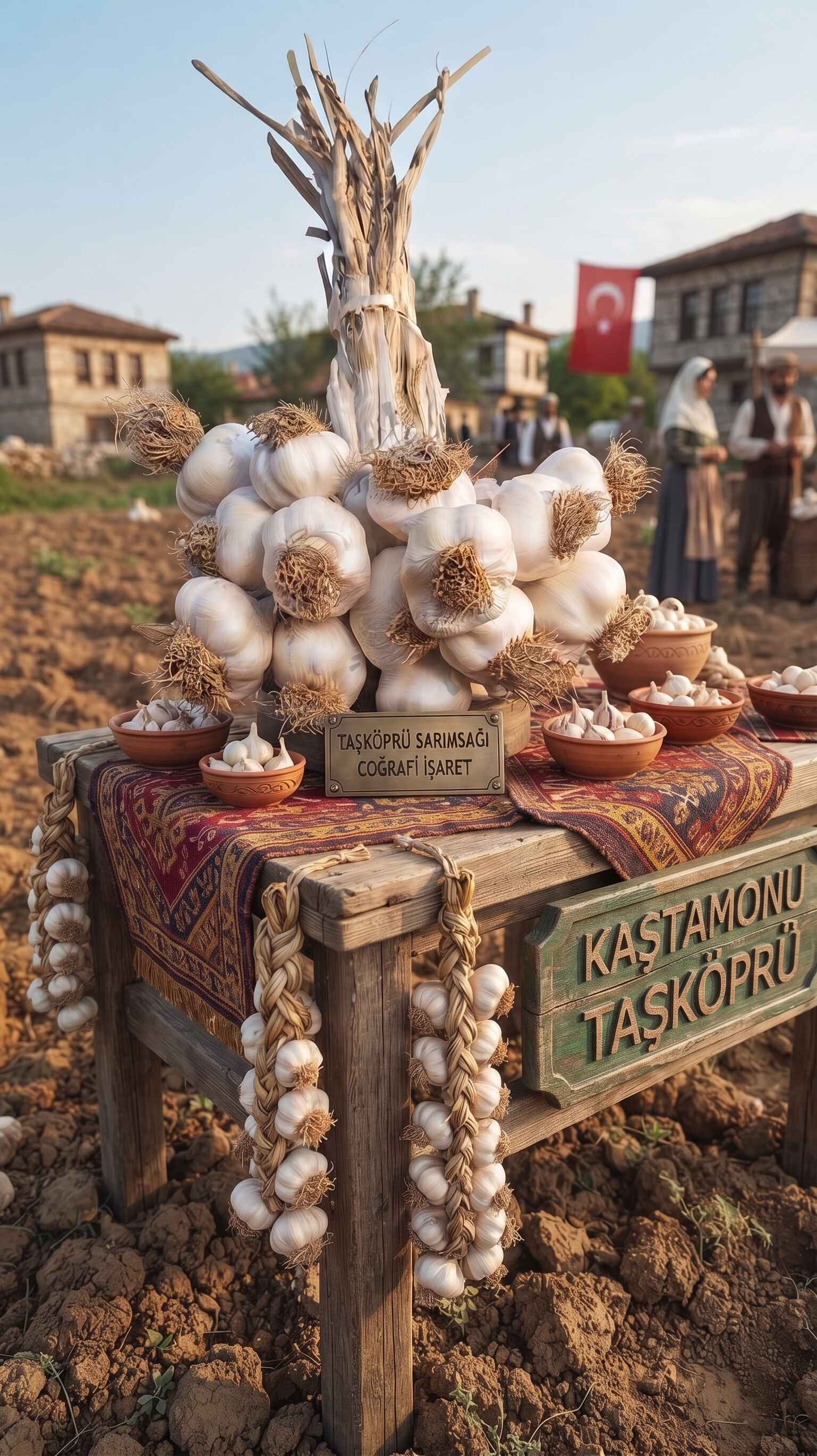 Kastamonu Taşköprü Organik Sarımsağı